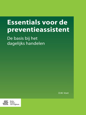 cover image of Essentials voor de preventieassistent